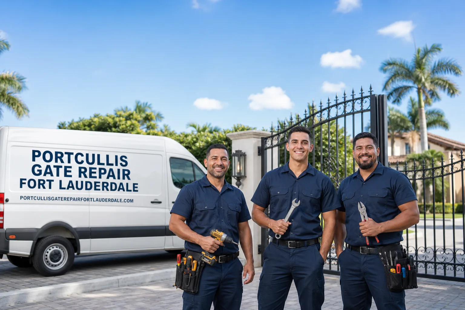 Gate Installation in Fort Lauderdale, FL | Portcullis Gate Repair Fort Lauderdale